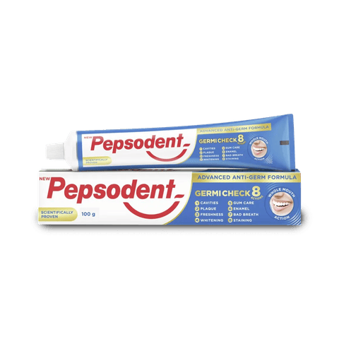 Pepsodent Germicheck Toothpaste, 100 gm Box
