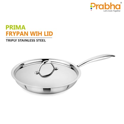 Prima Triply Frypan With Lid-0.9L