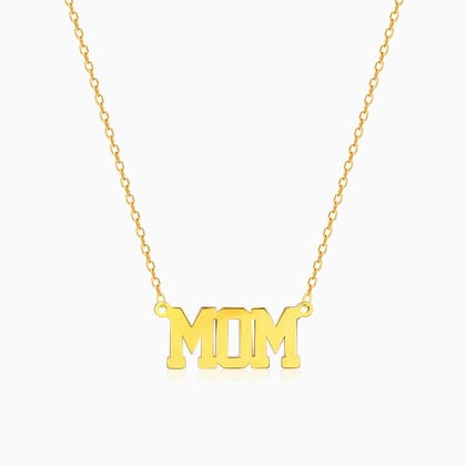 Golden MOM Necklace