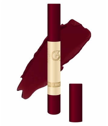 Mattlook Velvet Smooth Non-Transfer, Long Lasting & Water Proof Lipstick, Divine Wine (2gm)