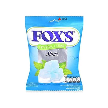 Fox's Crystal Clear Mints Candies, 90 gm