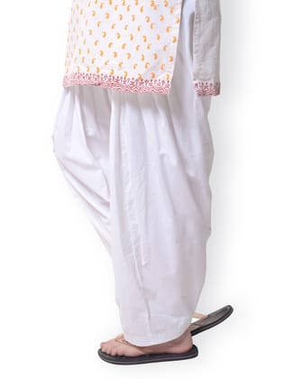 Women Red Patiala Pants