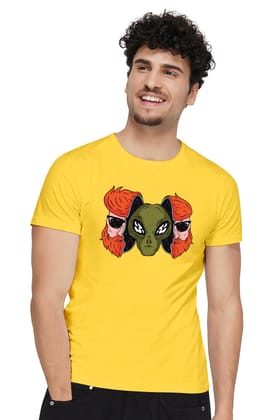 Hipster Alien-S / Yellow