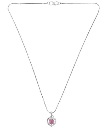 PUJVI Pink Pendant ( Pack of 1 ) - Pink
