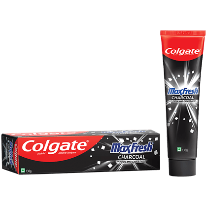 Colgate Max Fresh Charcoal With Cooling Crystals Black Gel