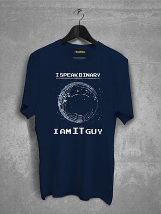 T-shirt for IT Geek or computer engineer-Navy Blue / 3XL