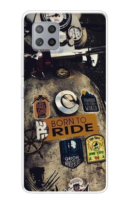 Ride Mode On Soft Cover for Samsung Galaxy M42