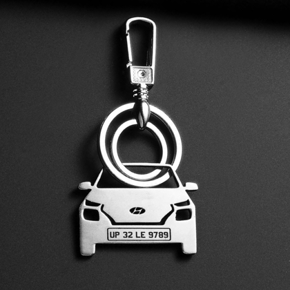 Personalised Number Plate Car Keychain-Choose Car