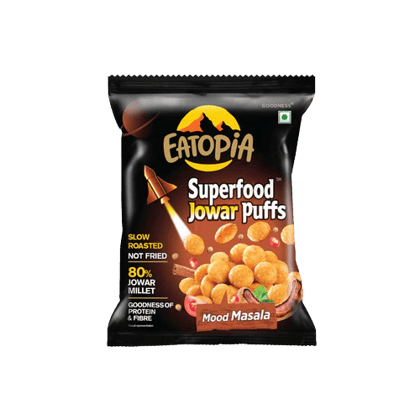 EATOPIA Super food Jowar puffs Mood Masala