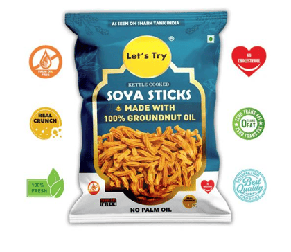 Let's Try Crunchy Soya Sticks
