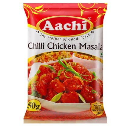 Aachi Masala - Chilli Chicken, 50 g Pouch