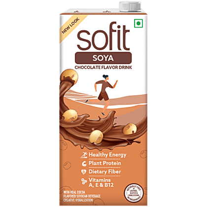 Sofit Soya Drink Chocolate, 1 L Tetra