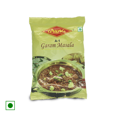 Aruna A-1 Garam Masala, 100 gm Pouch