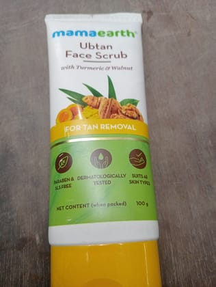 Mamaearth ubtan for tan face wash 