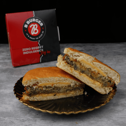 Truffle Mushroom Burger Sandwich