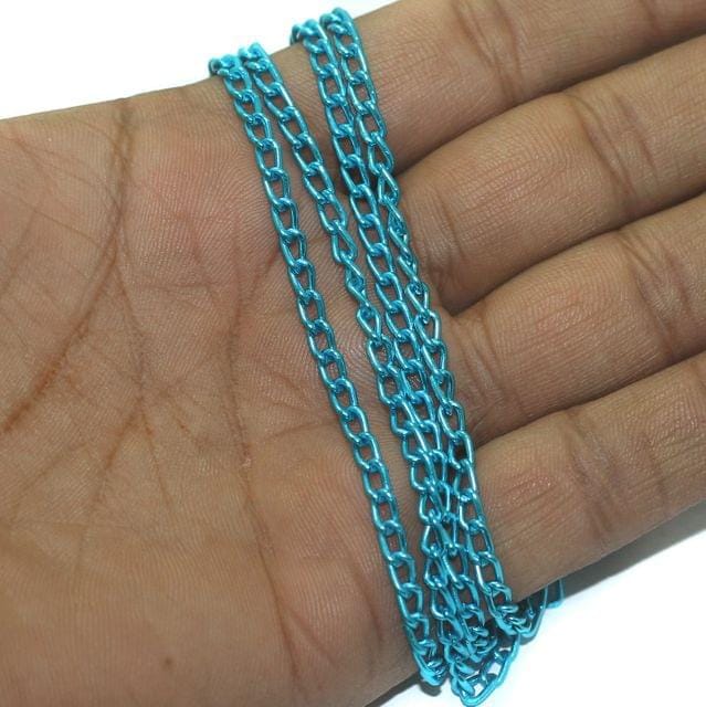 6X3mm Aluminium Curb Chain-5 Mtrs [ Rs 15 / Mtr ]
