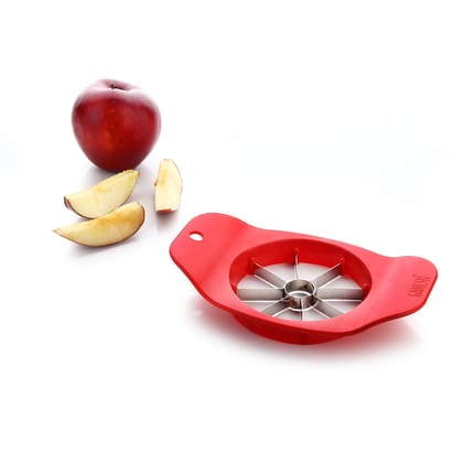 8124 Ganesh Plastic & Stainless Steel Apple Cutter  (Colors May Vary)