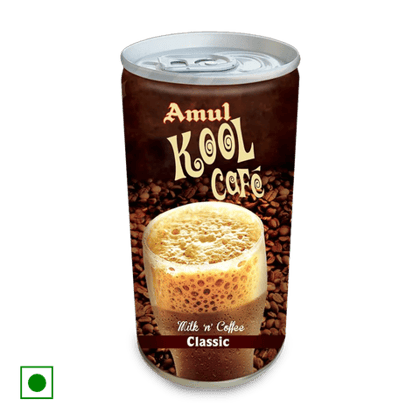 Amul Kool Cafe - Milk & Coffee, 200 ml Can