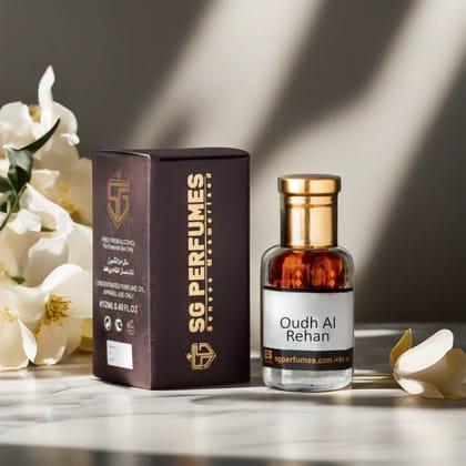 Oudh Al Rehan Premium Attar - SG Perfumes | 12ml & 24ml-12ml