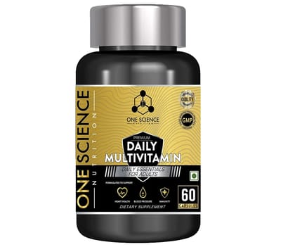 One Science Nutrition Premium Daily Multivitamin 60 Capsules