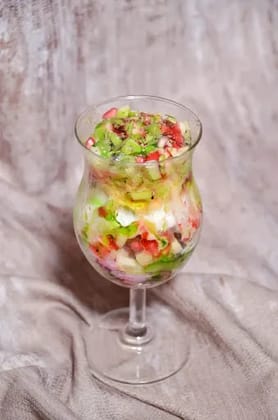 Fresh Fruit Salad Sundae