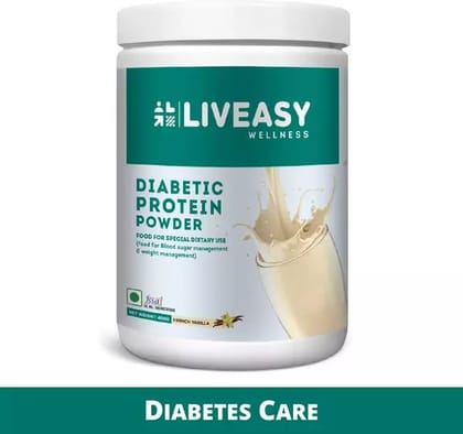 Diabetic Protein Powder-Vanilla 400gm pack of 1