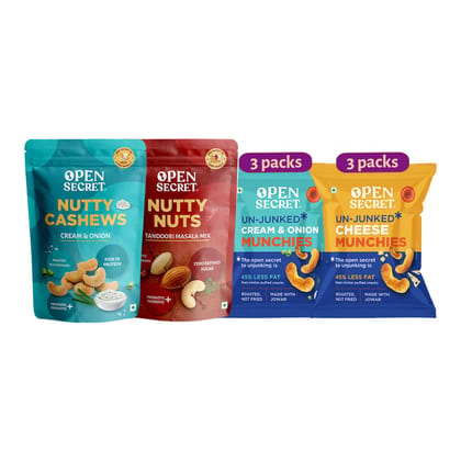 Open Secret Assorted Nuts and Munchies Combo