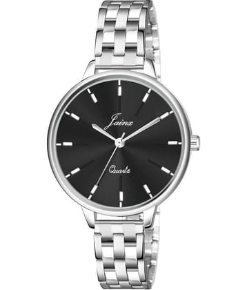 Jainx Silver Stainless Steel Analog Womens Watch