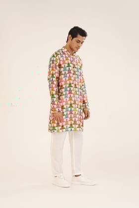 Arth- Printed short kurta-XS/34
