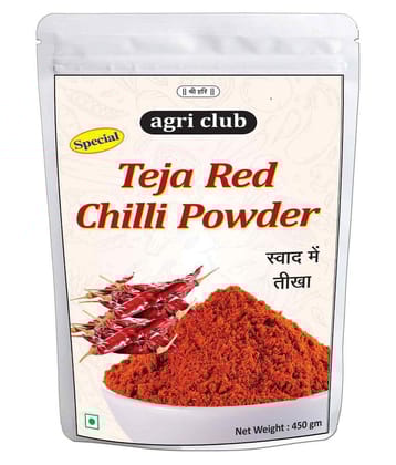 AGRI CLUB TEJA RED CHILLI Powder 450 gm