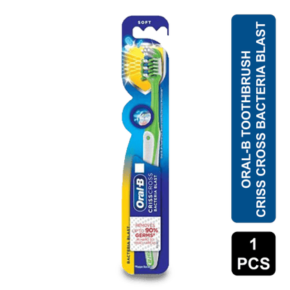 Oral-B Prohealth Criss Cross Bacteria Blast Toothbrush, 1 Unit Pack