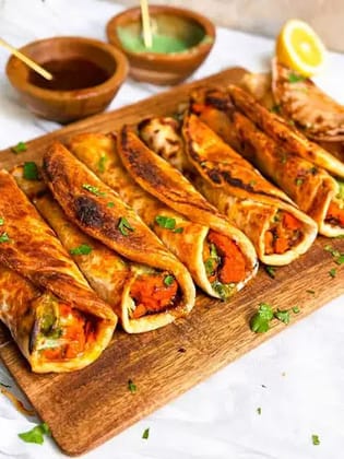 Chicken Tikka Kathi Roll