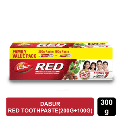 Dabur Red Toothpaste, 300 gm Pack