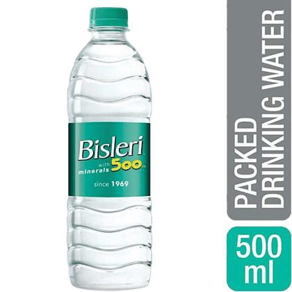 Bisleri Mineral Water, 500 ml Bottle