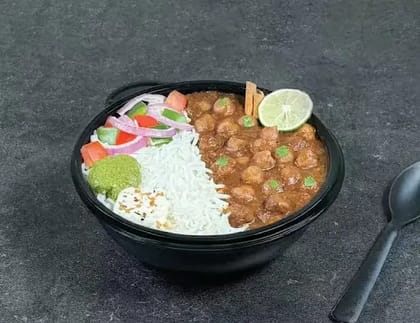 Amritsari Chole Rice Bowl