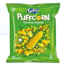 Kurkure Namkeen Puffcorn Yummy Cheese 28 GRAM