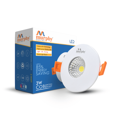 Murphy 3W COB Down Light-Cool White / Pack of 1