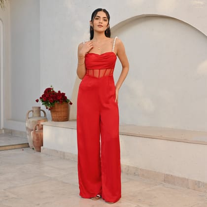 Eternal Flame Jumpsuit-XS