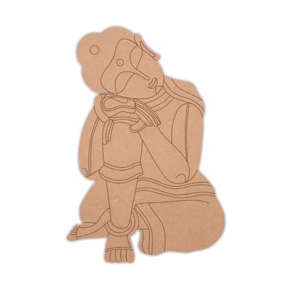 Buddha Premarked Cutout-8x11.9 Inch / Pine 2.5MM