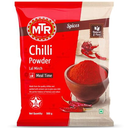 Mtr Powder - Chilli 500 Gm Pouch