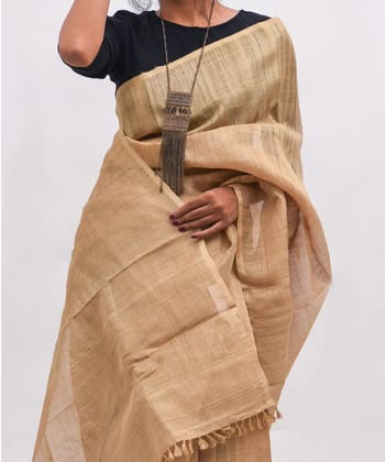 Assamese Muga Silk Saree