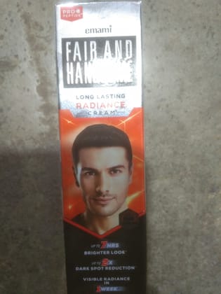 Fair and handsome long lasting cream