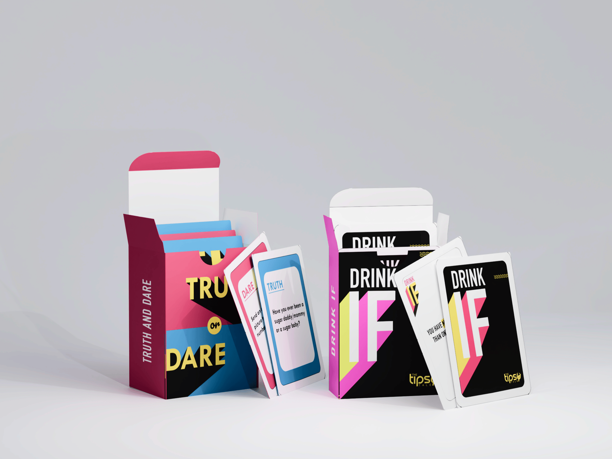 The Ultimate Tipsy Game Night Combo for Millennials and GenZ: 2 Set Card Games