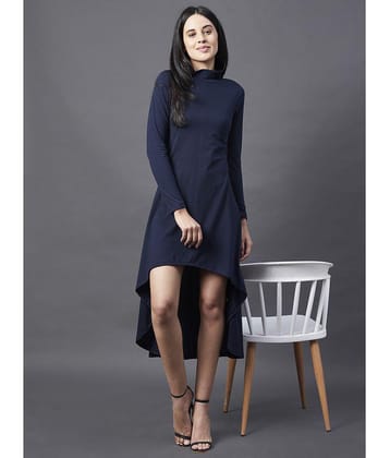 Rigo - Cotton Navy Womens Bodycon Dress ( Pack of 1 ) - None