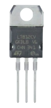 L7812 +12v Positive Voltage Regulator - 1.5 A Max current TO-220 Package  by MYPCB