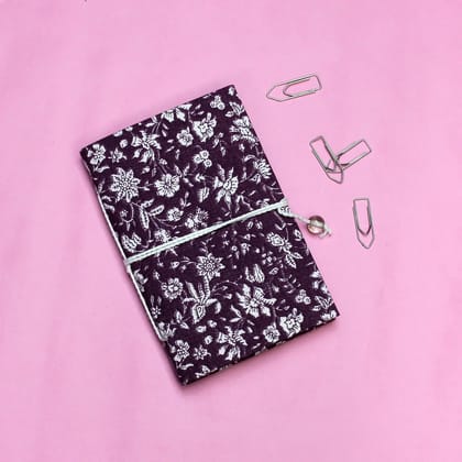Handmade Lavender Blossom Pocket Diary
