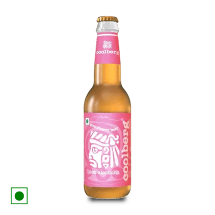 Coolberg Non Alcoholic Beer - Strawberry\, 330 ml Bottle