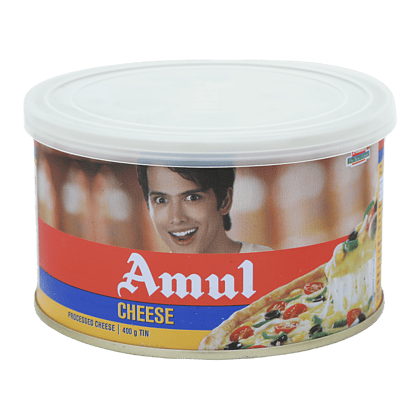 Amul Processed Cheese, 400 G Tin