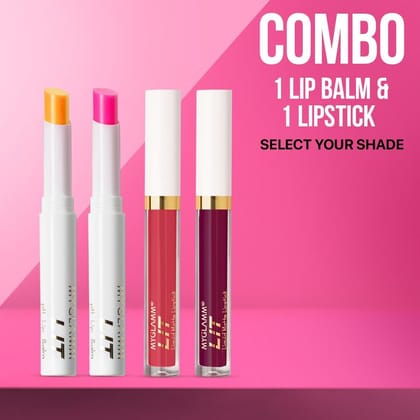 LIT - pH Lip Balm And  LIT Liquid Matte Lipstick Exclusive Combo