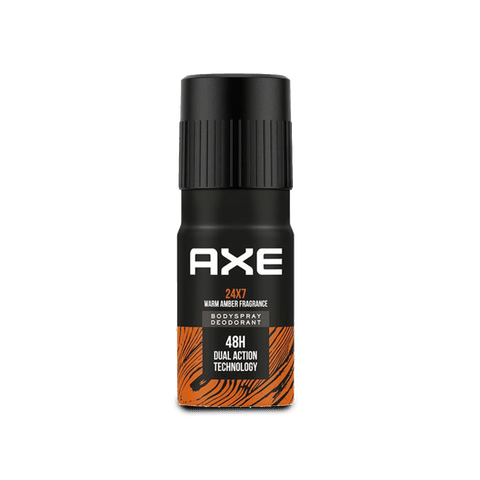 Axe Recharge Men Body Spray Deodorant - Warm Amber Fragrance, Long Lasting, 150 ml Bottle